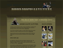 Tablet Screenshot of bordercountryoutfitters.com